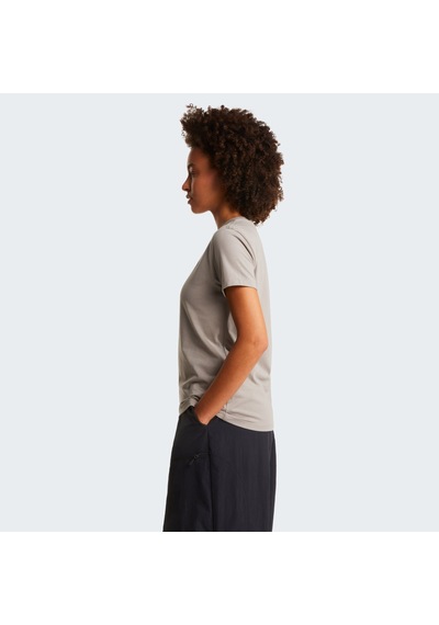 The North Face W Evolution Simple Dome Slm Short Sleeve Kadın T-shirt-32635 Gri