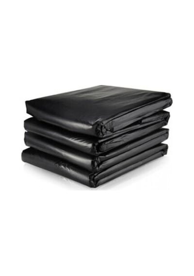 10 Kg Kalın Dökme Çöp Torbası 80x110 Cm Ağır Hizmet Çöp Poşeti Jumbo Boy Siyah Renkli