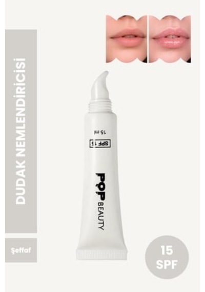 Pop Beauty Dudak Nemlendirici Lip Gloss SPF15 Popdudak