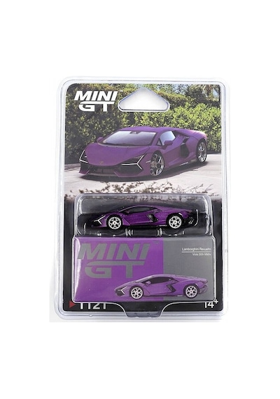 Mini Gt 164 Lamborghını Revuelto Vıole 30th Matte Mgt01121-bl Çok Renkli