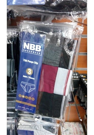 3 Lü Paket Nbb Erkek Slip Külot Erkek Külot 730
