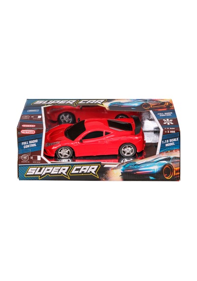 Toysan 1:18 Super Car Kırmızı