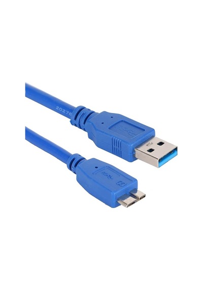 30cm - Usb 3.0 Hdd Harddisk Kablosu - Usb 3.0 A Erkek To Micro B Erkek Kablo
