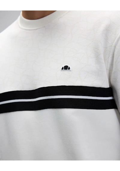 Ellesse Kırık Beyaz Erkek Sweatshirt Em618 Kırık Beyaz