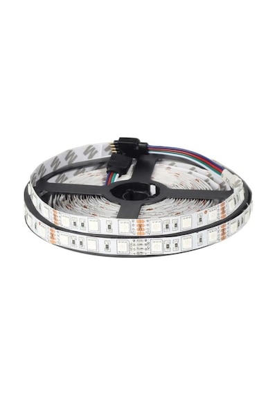 Led Set 5 Metre Muzik Ritmine Göre Adaptörlü Silikonsuz Model