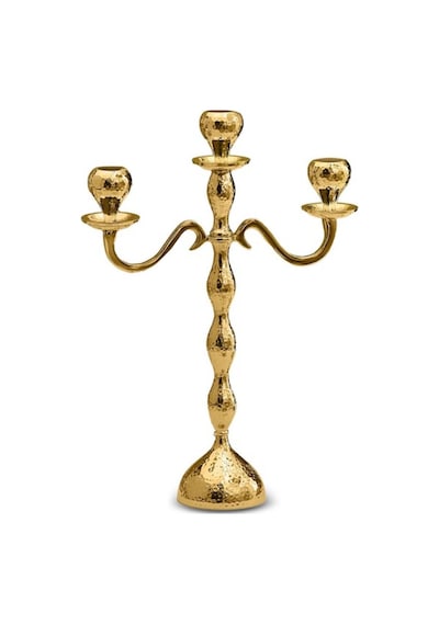 Karaca  Arlen Şamdan 3'lü Gold 38x29 cm