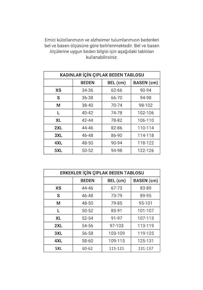 Caretex BH-4 Sırt Fermuarlı Alzheimer Kadın Hasta Tulumu L