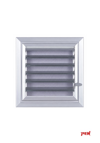 Alüminyum Banyo Wc Havalandırma Menfezi 33x33 Eloksallı Seri