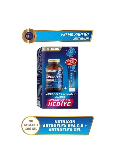 Nutraxin Artroflex Hya C Iı Collagen 90 Tablet + Extra Gel Hediye