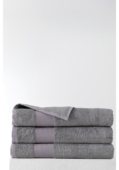 Esna Bambu Banyo Havlusu, 90x150 Cm - Antrasit Antrasit