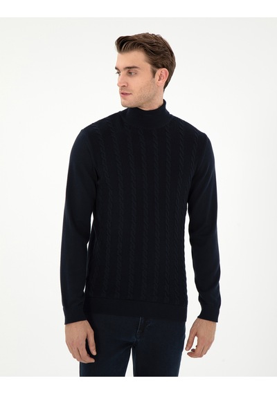 Pierre Cardin Erkek Lacivert Kazak /triko 50300500-vr033 Lacivert