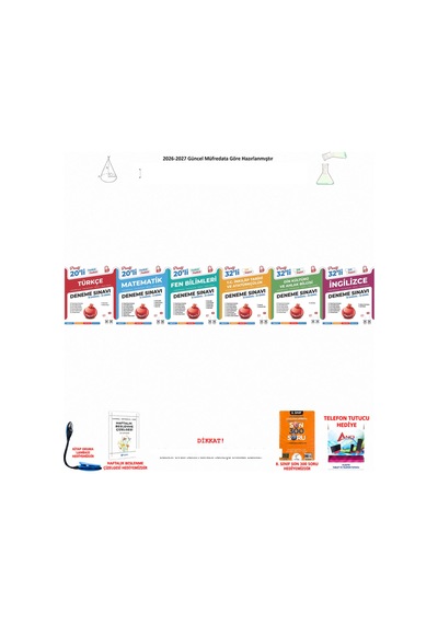 Nartest 8. Sınıf Tüm Dersler Deneme 6 Kitap Seti