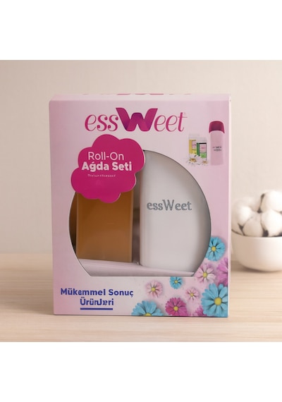 Isıtıcılı Roll-on Ağda Seti 100 Ml + 2 M Ağda Bezi