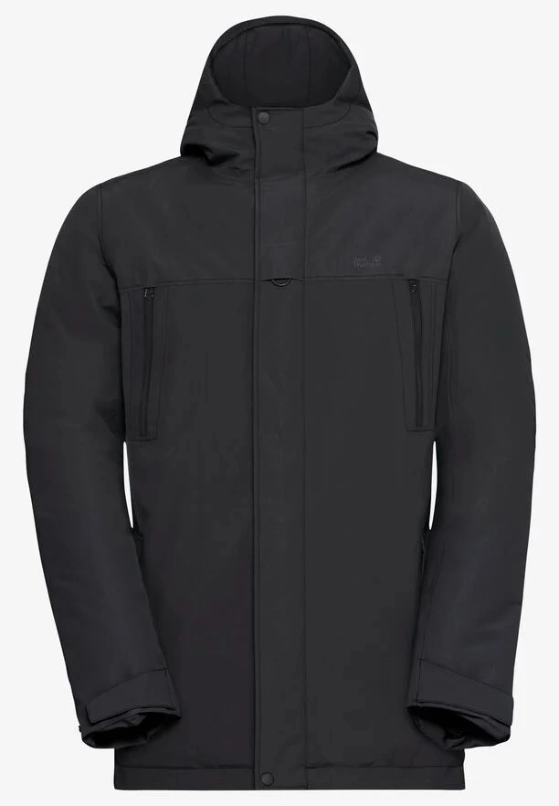 Jack Wolfskin Glacıer Shıeld Jacket Mont Siyah Siyah