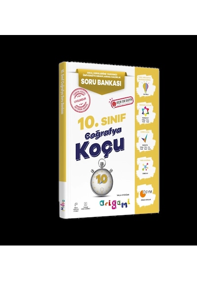 Tammat Origami 10. Sınıf Coğrafya Soru Bankası Yeni
