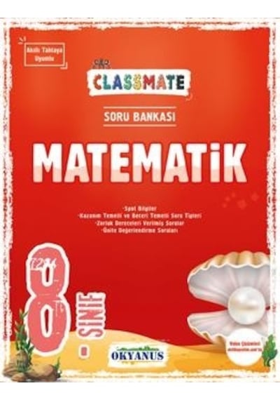Okyanus Yayınları 8.Sınıf Classmate Matematik Soru Bankası