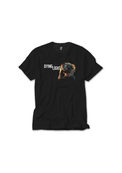 Dying Light Zombi Siyah Tişört Siyah