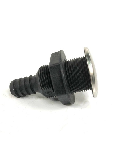 Krom Flanşlı Sintine Çıkışı. Tekne Ve Karavan Su Çıkışı. 5/8"