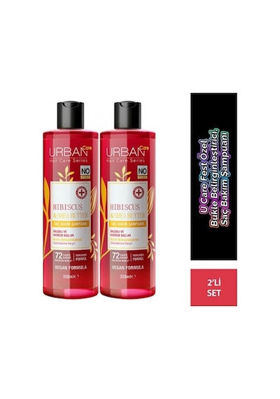 Urban Care Twisted Curls Bukle Belirginleştiri Bakım Şampuanı 2 x 350 ML