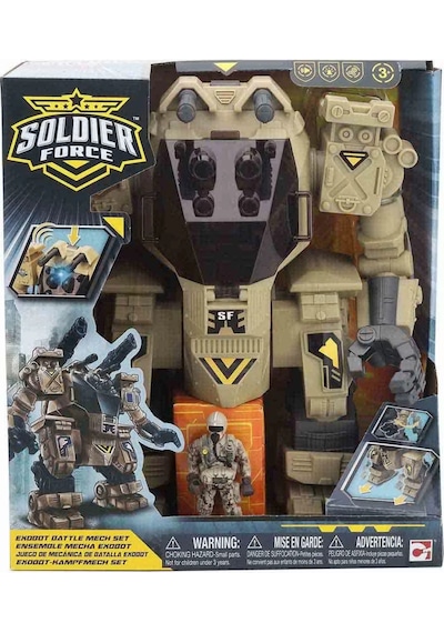 Soldier Force Exobot Savaş Mekanizması Seti
