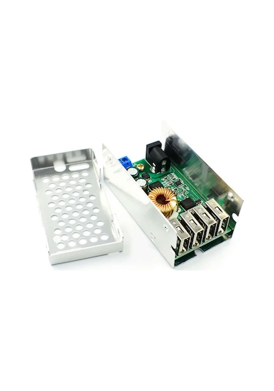 4 Usb Port 5v 5a Voltaj Düşürücü Mobil Güç Kaynağı Cep Telefonu Tablet Powerbank 36v Step Down