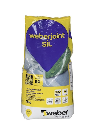 Weber Joint Sil Gri 5 KG Derz  Dolgu