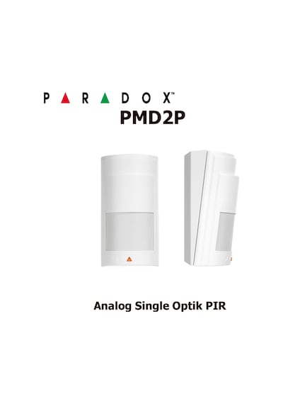 Paradox Kablosuz Hareket Dedektörü Pir Pmd2P