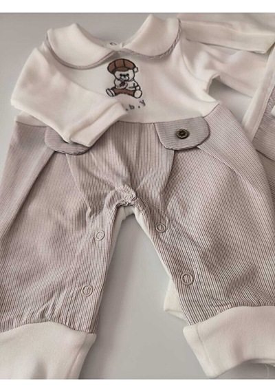 Stella Butik %100 Doğal 7 Parça Hastane Çıkışı Çok Renkli