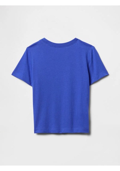 Erkek Bebek Gap Logo T-shirt Mavi-5985 Mavi