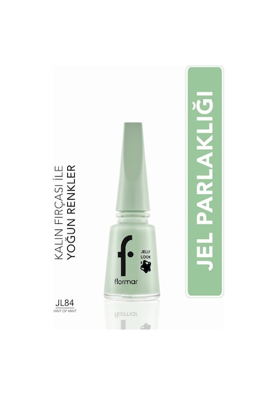 Flormar Jelly Look Naıl Enamel Jl84 Hınt Of Mınt