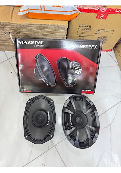 Ms-m692fx Deprem Serisi Oval 6x9 Oto Midrange Hoparlör Çifti 600w