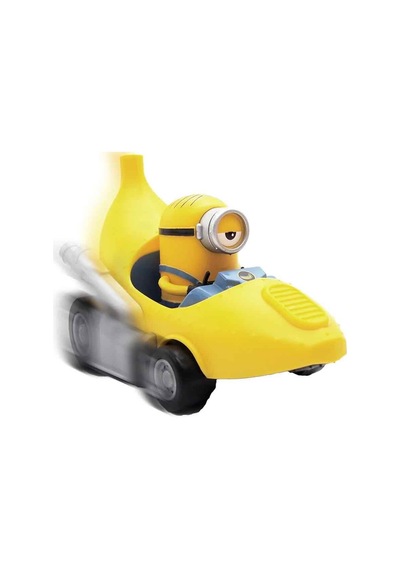 Orjinal Lisanslı Minyonlar Stuart Ve Sür Bırak Muz Arabası Minions Stuart Ve Muz Aracı