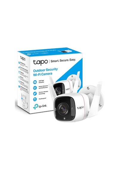 Tp-lınk Tapo Tc65 C310 30mpix İç Ve Dış Mekan Ip66 Wifi 30mt. Gece Görüşü İki Yönlü Ses Güvenlik Kamerası 1923