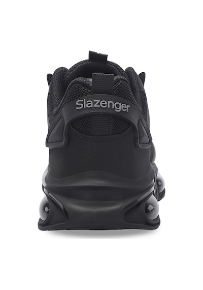 Slazenger GRANT IN Erkek  Siyah / Koyu Gri Koşu & Yürüyüş Spor Ayakkabısı