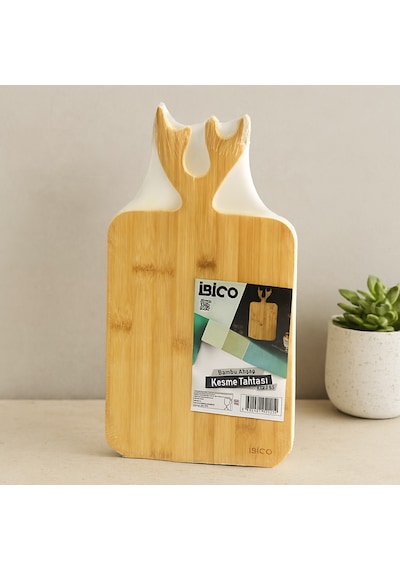 Bambu Kesim Panosu Kulplu 20x38 Cm Çok Renkli