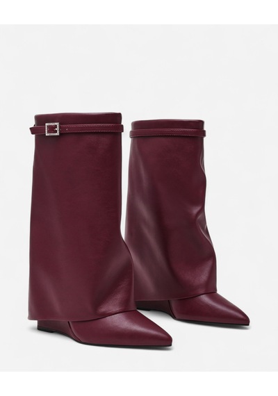 Steve Madden Shocker Dk Cherry Lacq Kadın Dk Cherry Çizme Shocker-cherry Brodo
