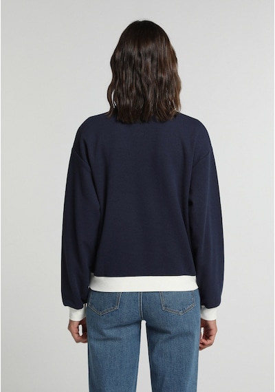 Colin's Colins Regular Fit Polo Yaka Nakışlı Kadın Lacivert Sweatshirt Cl1081688 Q1.v2 Nav