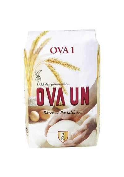 Ova 1 Un 2 Kg - Her Türlü Unlu Mamul İçin Kaliteli Un Tarı