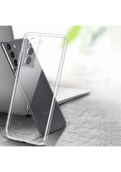 Samsung S20 FE Uyumlu Kamera Korumalı Soket 3D Şeffaf Kılıf