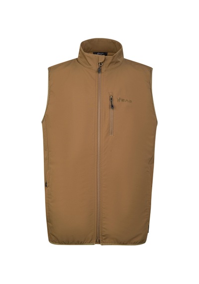 2As Wayne Merino Yünlü Unisex Yelek Kahve 001