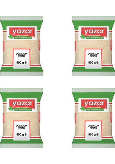 Yazar Dolmalık Kırık Pirinç 4 x 900 G
