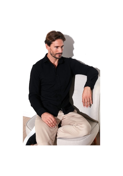 Buratti % 100 Pamuk Regular Fit Erkek Gömlek Cf25W113650 Siyah