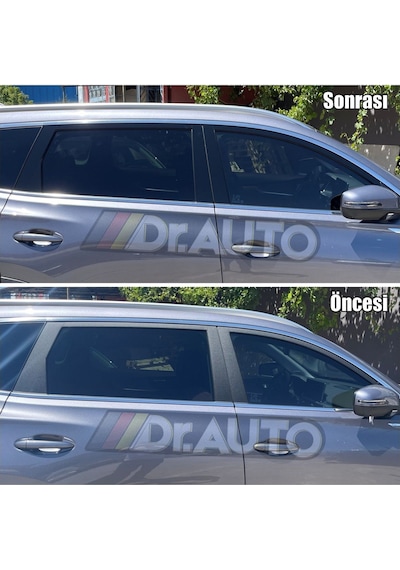 Chery Tiggo 8 Pro Piano Black Direk Ve Cam Çerçevesi Sutünları 12 Parça