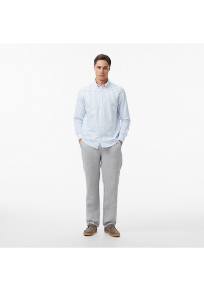 Nautica Erkek Mavi Regular Fit Çizgili Gömlekçizgiliw65541t