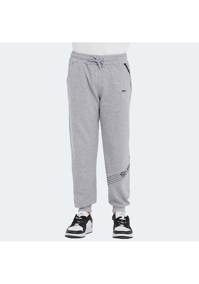 Slazenger LIKE IN Unisex Çocuk Eşofman Altı Taş Gri