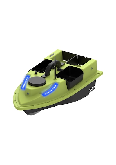 Hallow Y27392G-120Uk Gps Rc Yem Tekne 500 M Kablosuz Uzaktan Kumanda Balıkçılık Yeşil