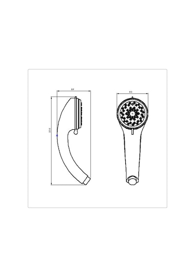 Tema Classic Mafsallı Banyo Duş Takımı Seti Blister Ambalajlı Krom