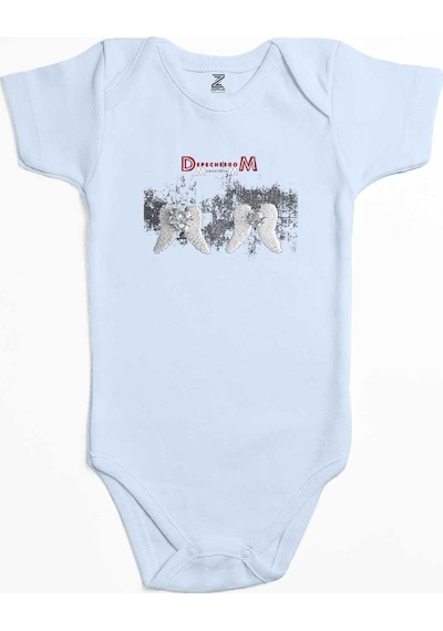 Zepplin Giyim Depeche Mode Memento Mori Mavi Bebek Body Zıbın
