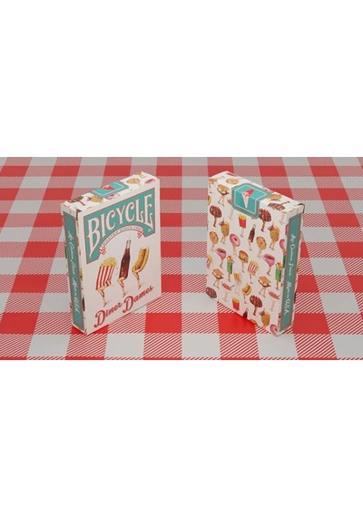 Bicycle Diner Dames Oyun Kağıdı Limited Edition Koleksiyonluk İskambil Kartları Destesi