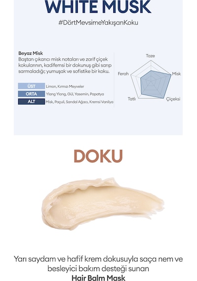 Argan Yağ İçeren, Yıpranmış Kuru Saçı Onaran Nemlendirici Saç Maskesi Mılk Baobab Hair Balm Mask